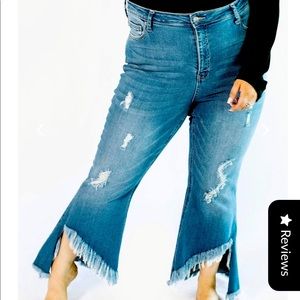 Cropped pants size 14